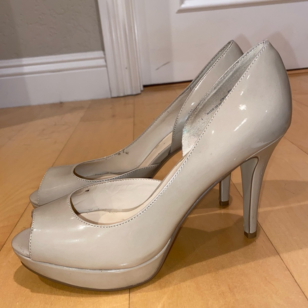 Nine West Beige Heels
